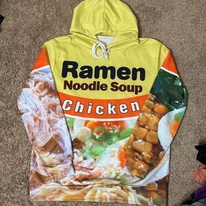 Ramen Noodle Soup Graphic Hoodie